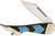 Leg Knife Turquoise Peak