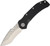 Medium Frame Lock Folder Black