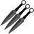 Three Piece Throwing Knife Set MI175