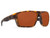 Costa Del Mar - Bloke Polarized Sunglasses - Matte Retro Tortoise / 580p Matte Black Copper