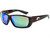Costa Del Mar - Tuna Alley Polarized Sunglasses - Tortoise / 580g Green Mirror