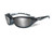 Wiley X Airrage Sunglasses (Color: Polarized Silver Flash lens with Crystal Metallic frame)