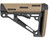 Hogue AR-15M-16 OverMolded Collapsible Buttstock for Mil-Spec Buffer Tube (Color Flat Dark Earth)