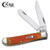 Case Orange Peel Bone Mini Trapper