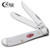 Case SparXX Jigged White Synthethic Mini Trapper