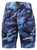 Rothco Colored Camo BDU Shorts - Sky Blue Camo