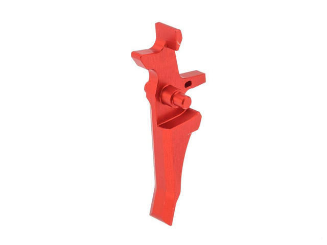 Retro Arms CNC Machined Aluminum Trigger for M4  M16 Series AEG Rifles (Color Red  Style J)