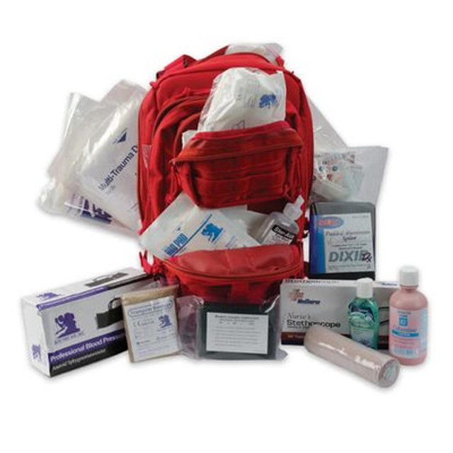 Elite Tactical Trauma Kit - Red