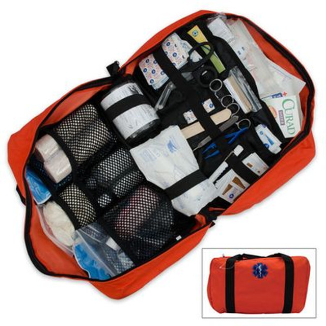Elite Orange Master Camping First Aid Kit - Orange