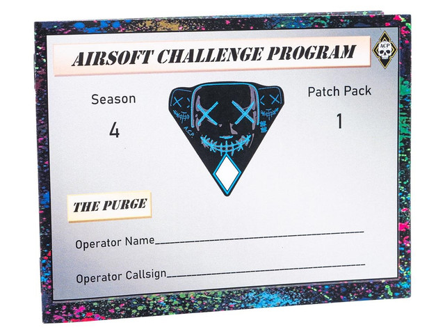 AIRSOFT CHALLENGE PROGRAM Season 4 Patch Pack
