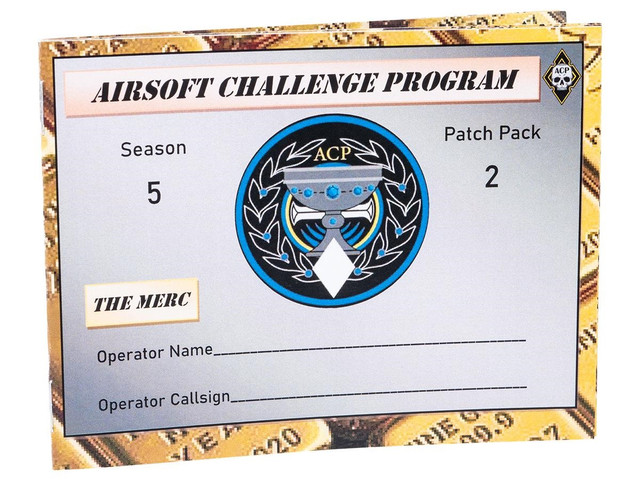 AIRSOFT CHALLENGE PROGRAM Season 5 Patch Pack
