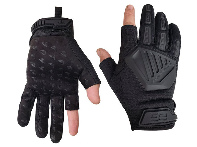 Gants De Paintball HK Army Doigt Complet Pro Stealth – MEDIUM