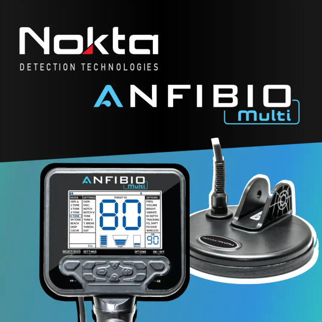 Nokta Makro Anfibio Multi With Free 5″ Coil