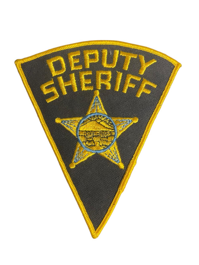 Deputy Sheriff OH Triangle Police Patch