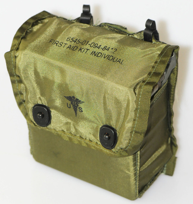 U.S. Military Issue Individual First Aid Kit