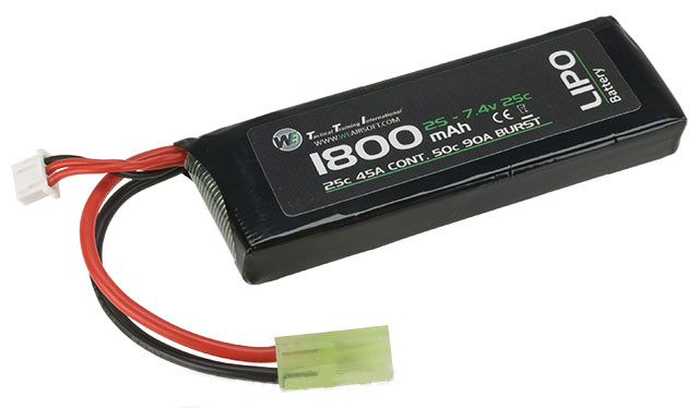what c lipo battery for airsoft PEQ Box Equipped LiPo batteries provide the punch and on Batteries & Chargers - Lipo