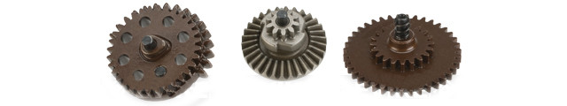 Krytac Steel Alloy Enhanced Torque Gear Set for Airsoft AEGs - 181 Ratio