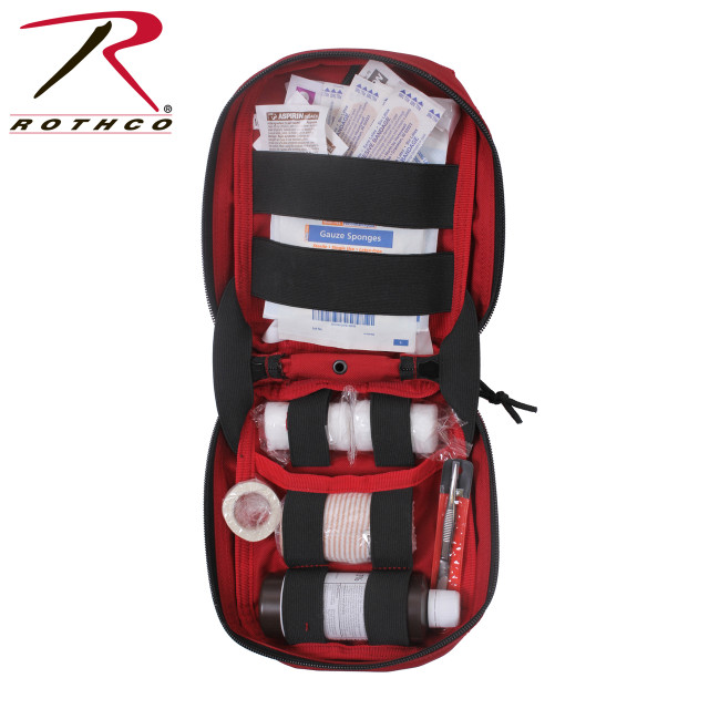 Rothco MOLLE Tactical First Aid Kit - Red