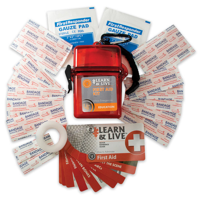 UST Learn and Live First Aid Kit with Reference Guide