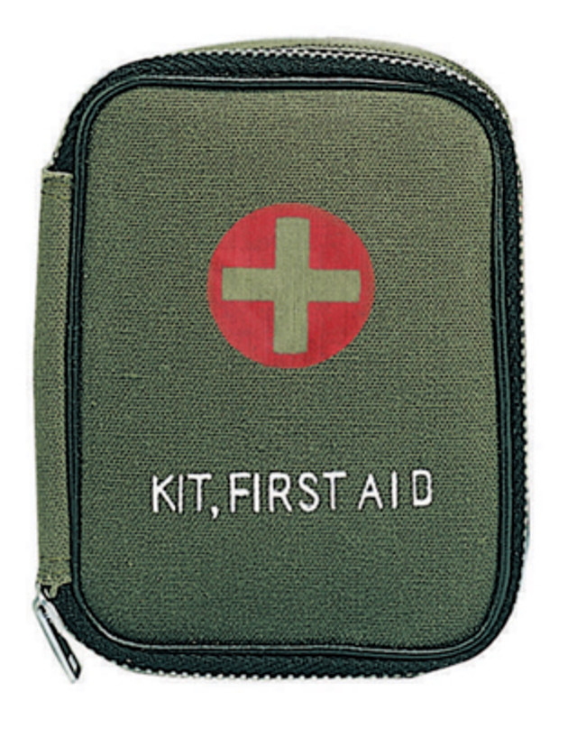 Rothco Military Zipper First Aid Kit - Olive Drab
