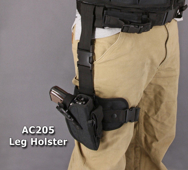 Single Strap Leg Shroud W/Quick Release Leg Strap - Joint Force Tactical