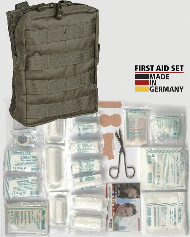 First Aid Kit OD MOLLE Pouch