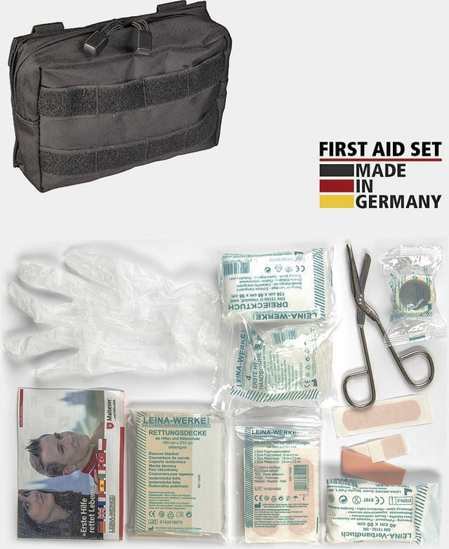 First Aid Kit Bk MOLLE Pouch M4379