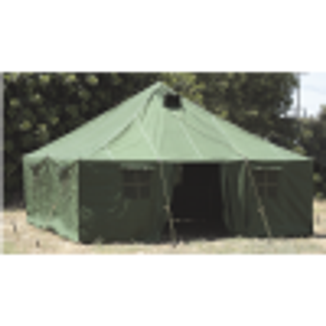 British Army 12x12 Canvas Frame Tents. - M.R Army Surplus