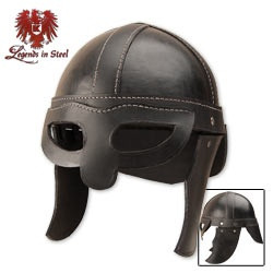 Leather Viking Helmet Hero Outdoors