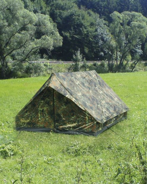 Mil-Tec Flectar Camo 2-Man Mini-Pack Tent - Hero Outdoors