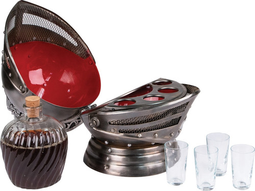 Spartan Helmet Decanter And Glasses Set - View #7