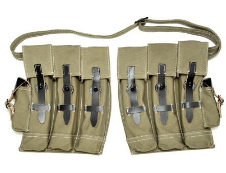 German WW2 STG44 MP44 Magazine Pouch Set - Hero Outdoors