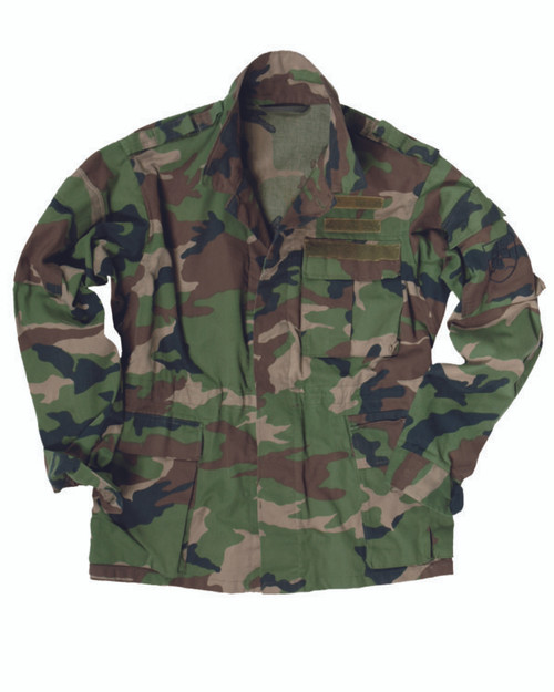 Czech Armed Forces M97 Woodland Camo Field Jacket - Hero Outdoors