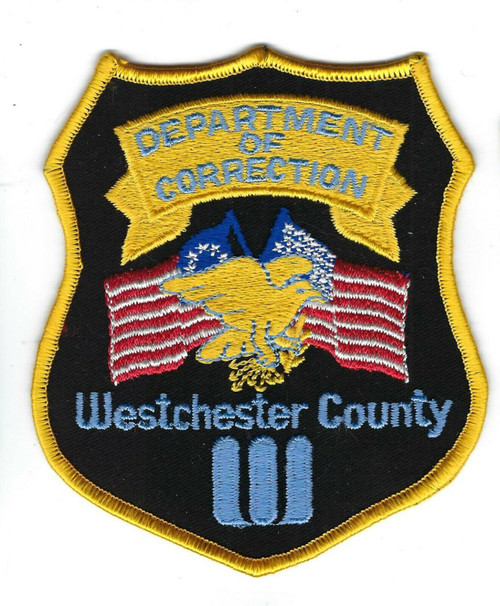 Westchester County Department Of Corrections NY Police Patch Hero