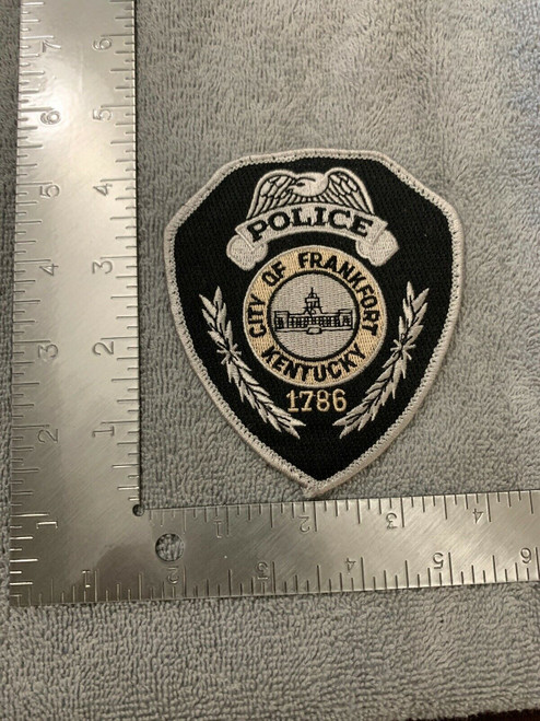 Frankfort KY Shield Police Patch - Hero Outdoors
