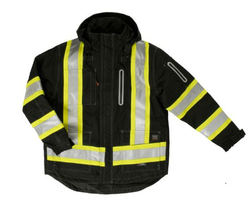 Safety Hi-Vis Shell (Black) - Hero Outdoors