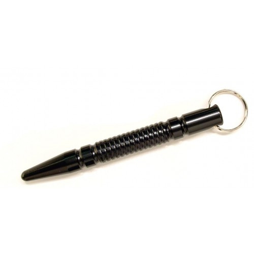 RUKO K4438BL, Aluminum 51/2" Kubaton Defense Stick with Key Ring