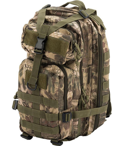 Tac Crew Urban Backpack (Color: Kryptic Camo) - Hero Outdoors