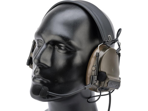 Element ZH051 Military Style Noise Canceling Headset w/ High Gain ...