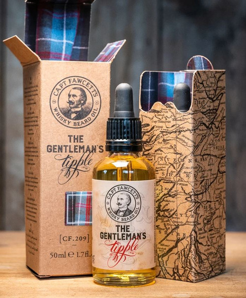 Captain Fawcett Whisky Beard Oil 50mL Hero Outdoors