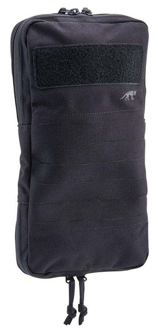 Tasmanian Tiger TT Bladder Pouch Extended dodatkowa torba 33 x 17 x 5 cm z systemem Molle Reverse do systemów do picia, zmienny rozmiar do butelek o pojemności 1-3 l, kolor czarny