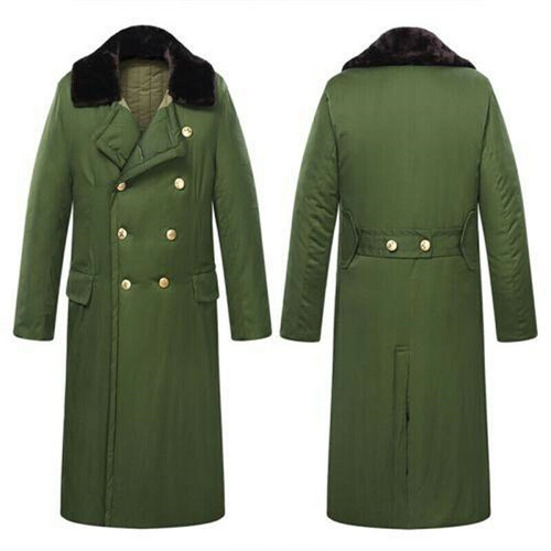 Chinese PLA Type 85 Winter Great Coat - OD Green - Hero Outdoors
