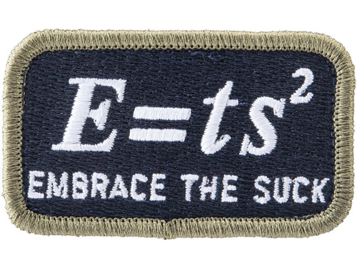 5.11 Tactical "Embrace the suck" Embroidered Morale Patch - Hero Outdoors