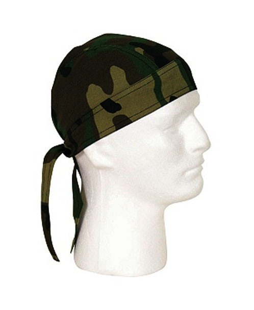 Rothco Camo Headwrap - Woodland Camouflage - Hero Outdoors