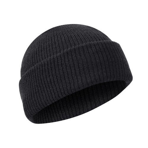 Rothco Genuine G.I. Wool Watch Cap - Black - Hero Outdoors