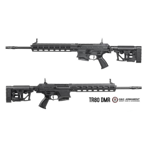 G&G TR80 Split Gearbox DMR Airsoft AEG Rifle w/ MOSFET & ETU Hero Outdoors