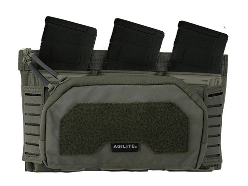 Agilite Pincer Placard 2nd Layer Admin Pouch – Black – 3-Mag Chest Rig