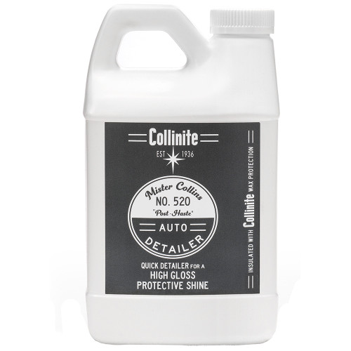 Collinite 520 Spray Dettaglio Rapido Cera | Lucidante Protettivo Auto | Bundle Con 2 Panni