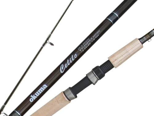 Canna Da Pesca Okuma Celilo CE-C-862Hb | Grafite Per Salmone E Steelhead | Guide In Titanio