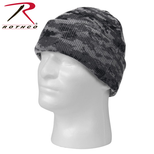 Rothco Deluxe Camo Watch Cap - Subdued Urban Digital - Hero Outdoors